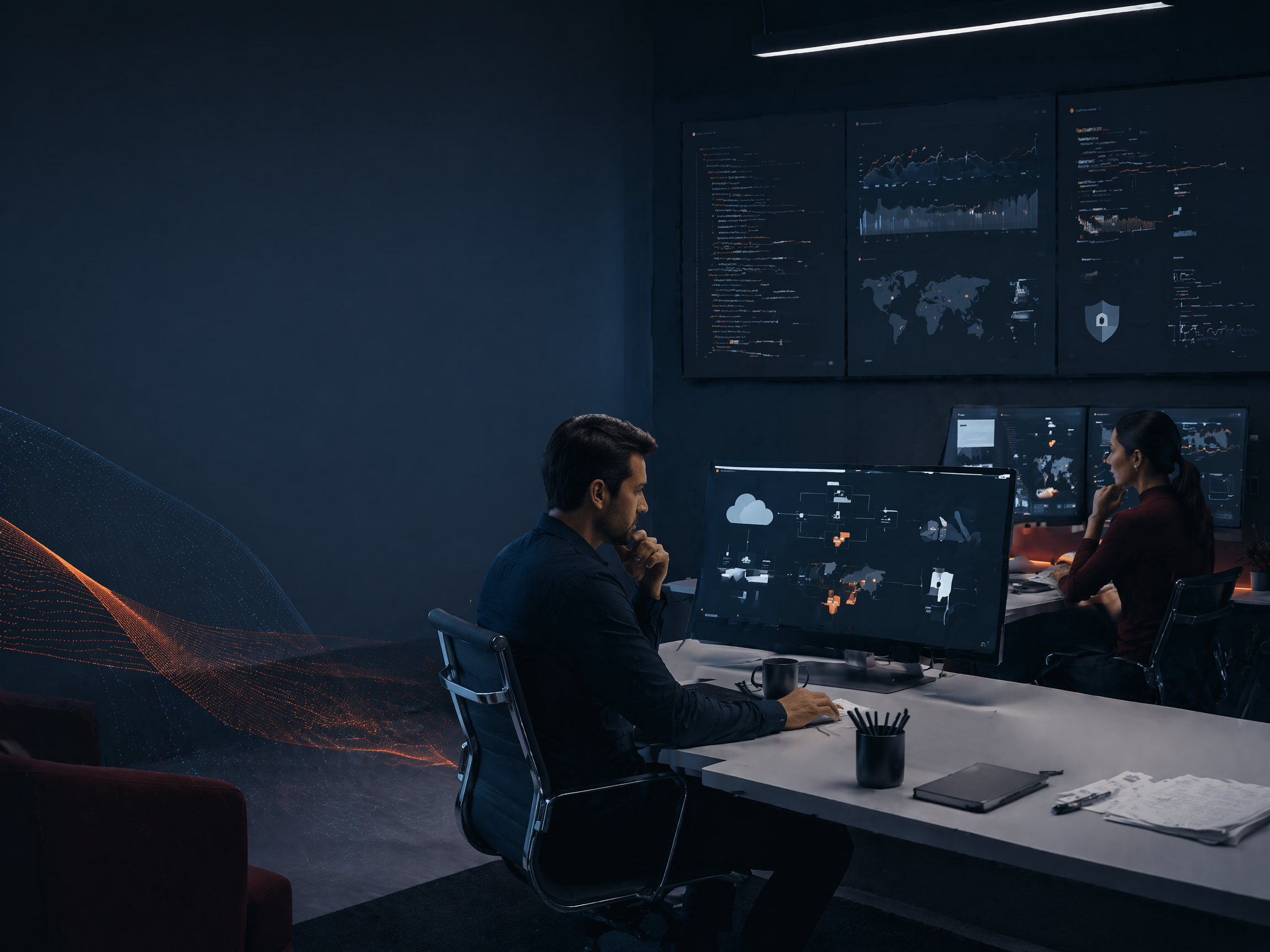 Delivery pipeline and server infrastructure monitoring at an Indian outsourcing partner